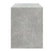 Kenkäkaappi betoninharmaa 80x35x45 cm tekninen puu