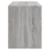 Kenkäkaappi harmaa Sonoma 80x35x45 cm tekninen puu