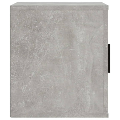 TV-taso betoninharmaa 100x35x40 cm tekninen puu