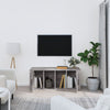 TV-taso harmaa Sonoma 100x35x40 cm tekninen puu