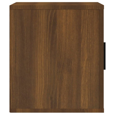 TV-taso ruskea tammi 100x35x40 cm tekninen puu