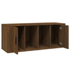 TV-taso ruskea tammi 100x35x40 cm tekninen puu