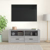 TV-taso harmaa Sonoma 100x35x40 cm tekninen puu