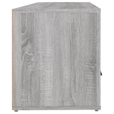 TV-taso harmaa Sonoma 100x35x40 cm tekninen puu