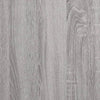 Seinä TV-taso harmaa Sonoma 80x36x25 cm tekninen puu
