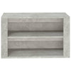 Kenkäteline betoninharmaa 75x35x45 cm tekninen puu