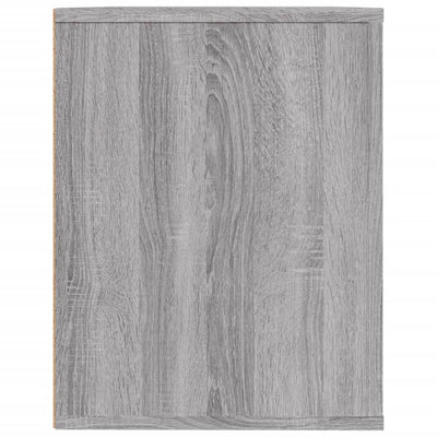 Kenkäteline harmaa Sonoma 75x35x45 cm tekninen puu
