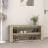 Kenkäteline Sonoma-tammi 100x35x45 cm tekninen puu