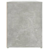 Kenkäteline betoninharmaa 100x35x45 cm tekninen puu