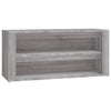 Kenkäteline harmaa Sonoma 100x35x45 cm tekninen puu