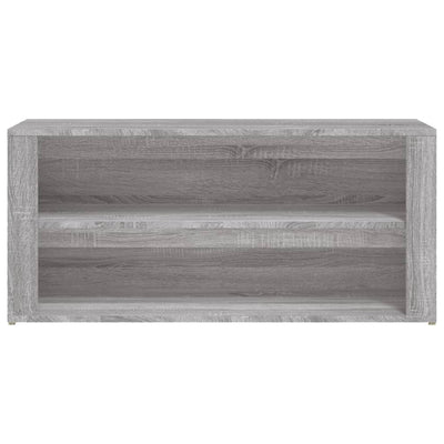 Kenkäteline harmaa Sonoma 100x35x45 cm tekninen puu