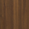Kenkäteline ruskea tammi 100x35x45 cm tekninen puu