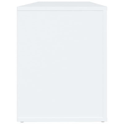 Valkoinen kenkäkaappi Agvani 100x35x45cm (puinen)