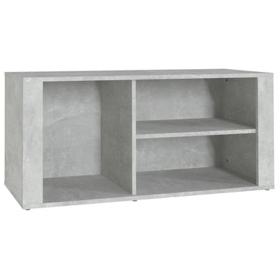 Kenkäkaappi betoninharmaa 100x35x45 cm tekninen puu