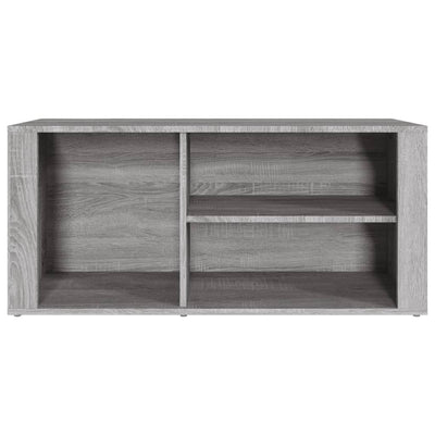 Kenkäkaappi harmaa Sonoma 100x35x45 cm tekninen puu