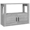 Senkki harmaa Sonoma 80x30x60 cm tekninen puu