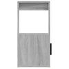 Senkki harmaa Sonoma 80x30x60 cm tekninen puu
