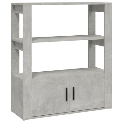 Senkki betoninharmaa 80x30x90 cm tekninen puu