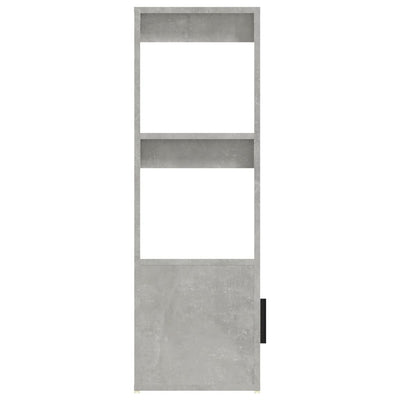 Senkki betoninharmaa 80x30x90 cm tekninen puu