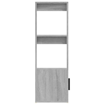 Senkki harmaa Sonoma 80x30x90 cm tekninen puu