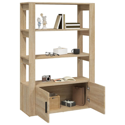 Senkki Sonoma-tammi 80x30x119,5 cm tekninen puu