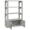 Senkki betoninharmaa 80x30x119,5 cm tekninen puu