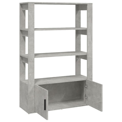 Senkki betoninharmaa 80x30x119,5 cm tekninen puu