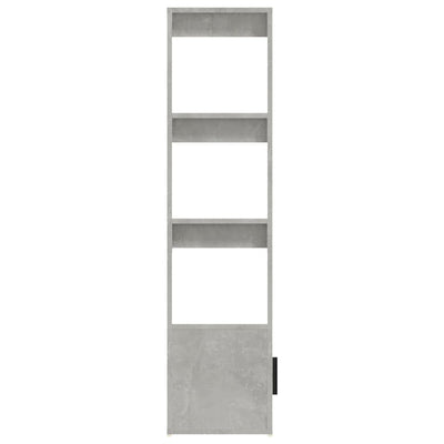 Senkki betoninharmaa 80x30x119,5 cm tekninen puu