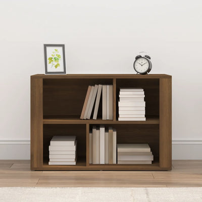Senkki ruskea tammi 80x30x54 cm tekninen puu