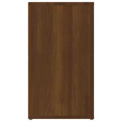 Senkki ruskea tammi 80x30x54 cm tekninen puu