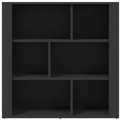 Senkki musta 80x30x80 cm tekninen puu