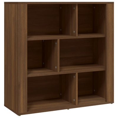 Senkki ruskea tammi 80x30x80 cm tekninen puu