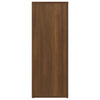 Senkki ruskea tammi 80x30x80 cm tekninen puu