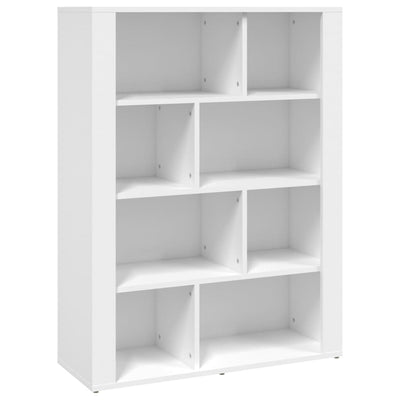Senkki valkoinen 80x30x106 cm tekninen puu