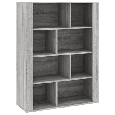 Senkki harmaa Sonoma 80x30x106 cm tekninen puu