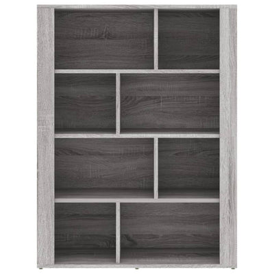 Senkki harmaa Sonoma 80x30x106 cm tekninen puu