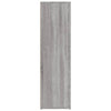 Senkki harmaa Sonoma 80x30x106 cm tekninen puu