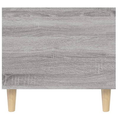 Sohvapöytä harmaa Sonoma 90x49x45 cm tekninen puu