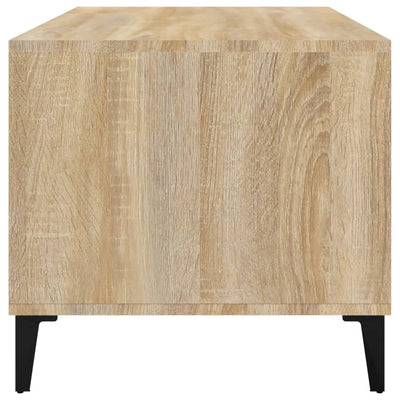 Sohvapöytä Sonoma-tammi 90x49x45 cm tekninen puu