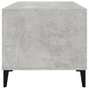 Sohvapöytä betoninharmaa 90x49x45 cm tekninen puu