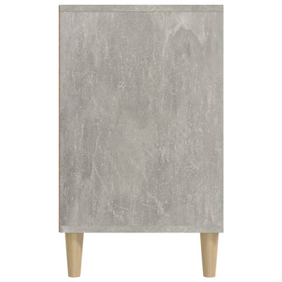 Kenkäkaappi betoninharmaa 102x36x60 cm tekninen puu