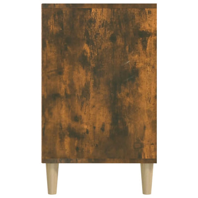 Kenkäkaappi savutammi 102x36x60 cm tekninen puu