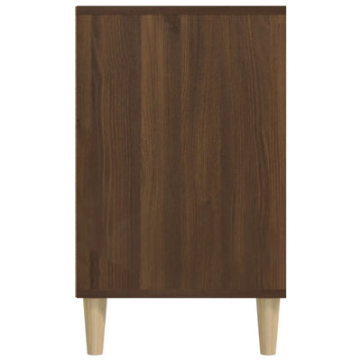 Kenkäkaappi ruskea tammi 102x36x60 cm tekninen puu