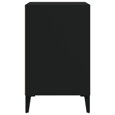 Kenkäkaappi musta 102x36x60 cm tekninen puu