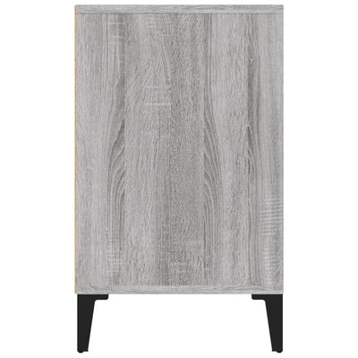 Kenkäkaappi harmaa Sonoma 102x36x60 cm tekninen puu