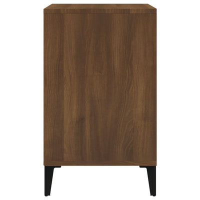 Kenkäkaappi ruskea tammi 102x36x60 cm tekninen puu