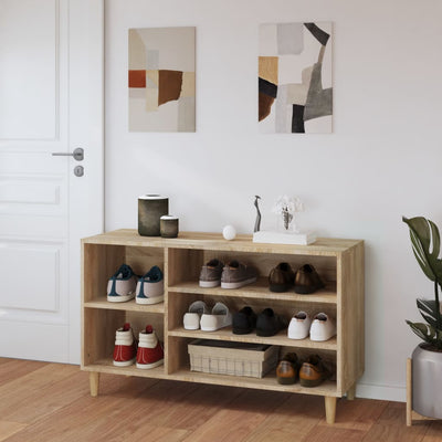 Kenkäkaappi Sonoma-tammi 102x36x60 cm tekninen puu