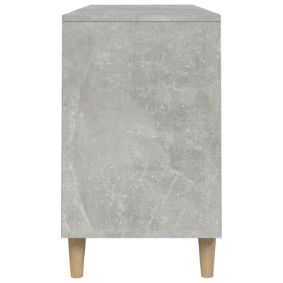 Kenkäkaappi betoninharmaa 102x36x60 cm tekninen puu