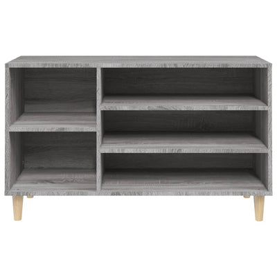 Kenkäkaappi harmaa Sonoma 102x36x60 cm tekninen puu
