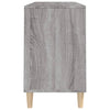 Kenkäkaappi harmaa Sonoma 102x36x60 cm tekninen puu